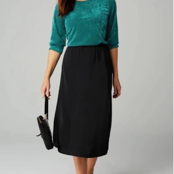 NWT J. Jill Crushed Velvet A-Line Top (4X) - Picture 14 of 16